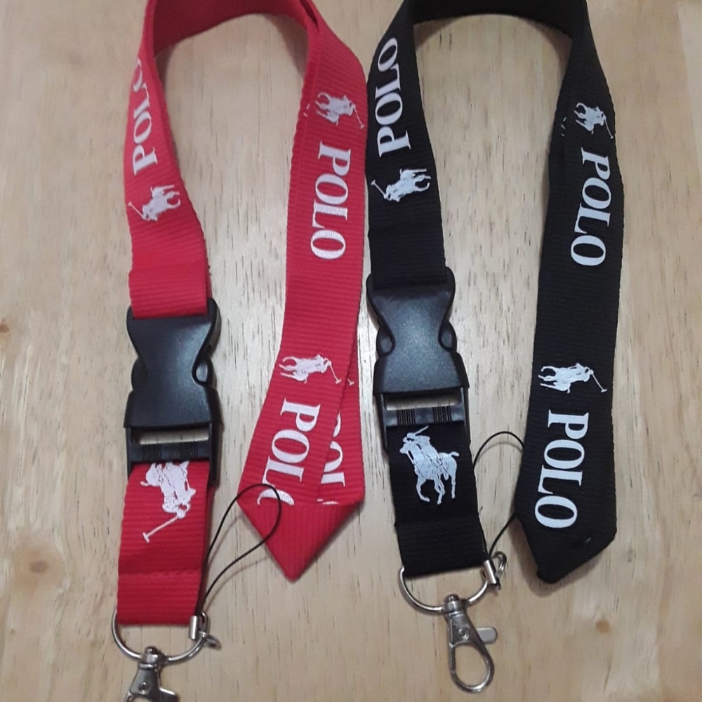 2 Polo Ralph Bundle C logo Lanyards